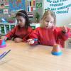 Painting our pots!